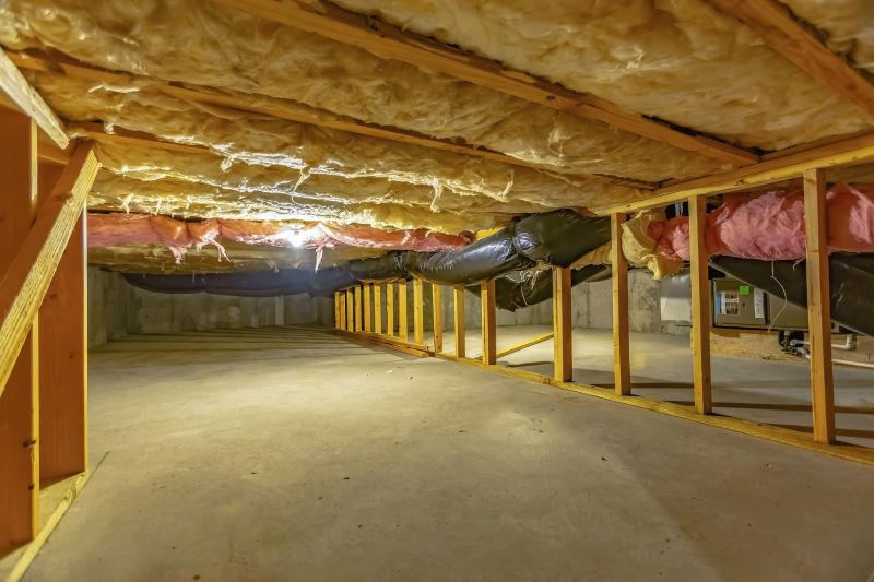 Finished Crawlspace with Sealed Vents